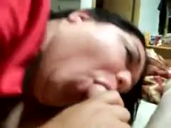After having her bald, large labia sex toy penetrated, a large, dark brown BBW